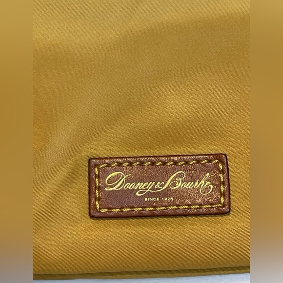 Dooney & Bourke Yellow Duck Crossbody Purse Bag w/Pink Interior - Picture 5 of 8